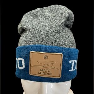 Mats Sundin Toronto Maple Leafs NHL Legends Toque Winter Hat Hockey